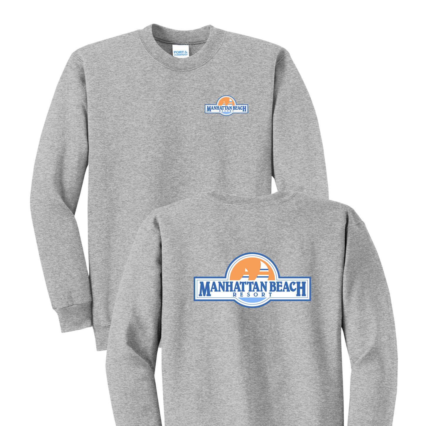 Manhattan Beach Resort Logo Crewnecks